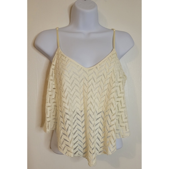 crop top, large, cream - Picture 1 of 5